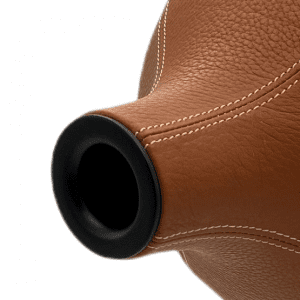 Iris sur-mesure Le XV cuir cognac detail 1