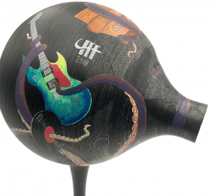 Iris JukeBox par l'artiste Helene Tomasina detail 1 Iris JukeBox par l'artiste Helene Tomasina detail 1